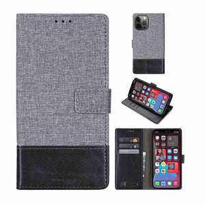 Canvas Apple iPhone Cases Flip Window Fold Cover - yhsmall