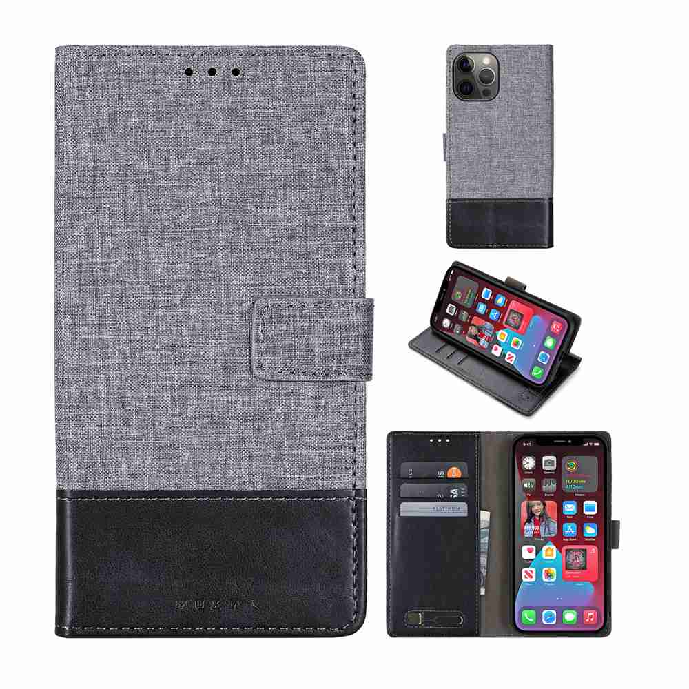 Canvas Apple iPhone Cases Flip Window Fold Cover - yhsmall