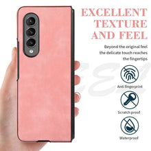 Load image into Gallery viewer, Samsung Galaxy Z Flip Fold Leather Case Cover