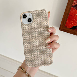 Apple iPhone Case Weave Pattern Cover