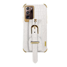 Load image into Gallery viewer, Samsung Cases Wristband Crocodile Pattern Protective Cover