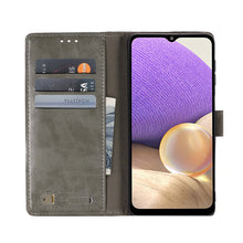 Load image into Gallery viewer, Canvas Samsung Cases Flip Window Fold Cover