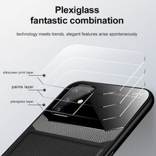 Load image into Gallery viewer, Samsung Case Delicate Leather Glass Protective Cover