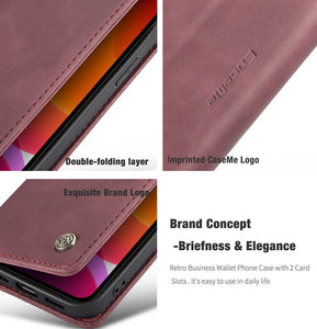 013 Caseme iPhone Leather Case, Brand Display