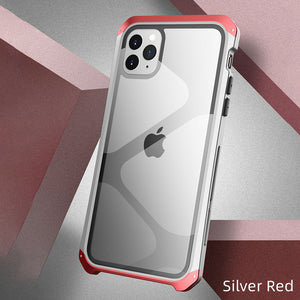 Apple iPhone Metal Glass Case Cover - yhsmall