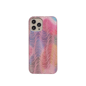 Apple iPhone Case Laser Gradient Water Ripples Cover