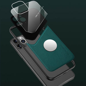 Apple iPhone Case Built-in Magnetic Cover, Structure Diagram