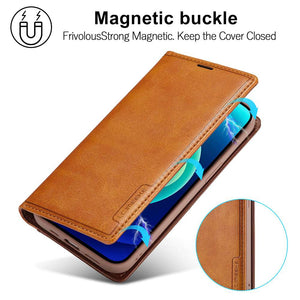 Business Leather Apple iPhone Case Flip Window Cover