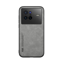 Load image into Gallery viewer, Vivo Case Built-In Magnetic Leather Protective Cover