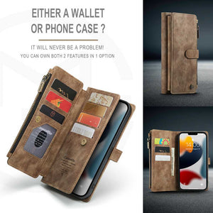 Apple iPhone Wallet Case Multi-function Cover