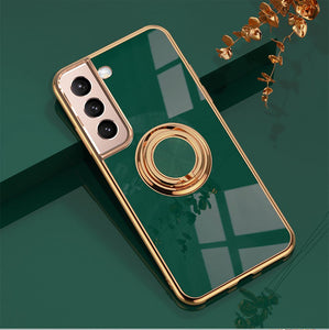 Samsung Case Magnetic Car Ring Anti-fall Protective Cover
