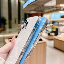 Load image into Gallery viewer, Glitter Shell iPhone Case, Side View