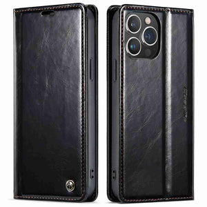 Apple iPhone Case Flip Fold Card Slot Leather Protective Cover
