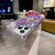 Load image into Gallery viewer, iPhone Case Handmade Diy Bling Glitter Full Diamond Cover