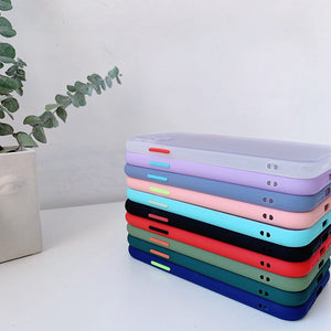 Frosted Skin Feeling iPhone Case, Left Side View
