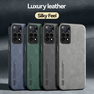 Xiaomi Case Built-In Magnetic Leather Protective Cover