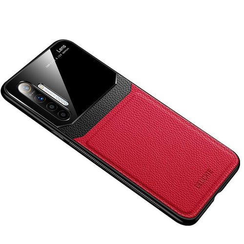 Oppo Reno Cases Delicate Leather Glass Case Cover