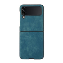 Load image into Gallery viewer, Samsung Galaxy Z Flip Fold Leather Case Cover