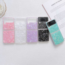 Load image into Gallery viewer, Samsung Case Shell Pattern Flip 3 4 Cover
