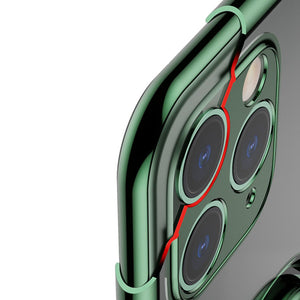  Plating TPU Finger Holder iPhone Case, Camera View