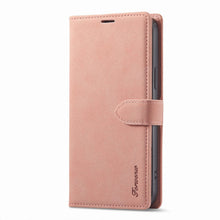 Load image into Gallery viewer, Magnetic Buckle Flip iPhone Case, Pink