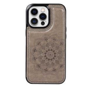Apple iPhone Case Datura Flowers Pattern Protective Cover