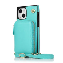 Load image into Gallery viewer, Apple iPhone Storage Leather Wallet Card Slot Case Cover