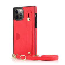 Load image into Gallery viewer, Apple iPhone Waistband With Lanyard Leather Protective Cover