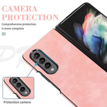 Load image into Gallery viewer, Samsung Galaxy Z Flip Fold Leather Case Cover