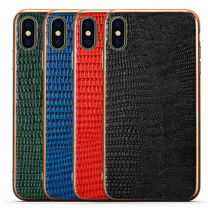 Lizard Leather iPhone Case, iPhone XS Max Case View