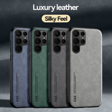 Load image into Gallery viewer, Samsung Case Built-In Magnetic Leather Protective Galaxy A Series Cover