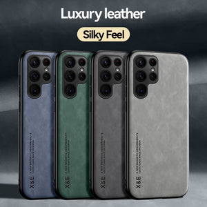 Samsung Case Built-In Magnetic Leather Protective Galaxy A Series Cover