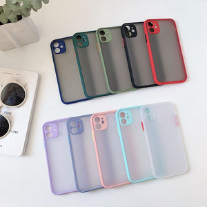 Frosted Skin Feeling iPhone Case, Multi-color Display