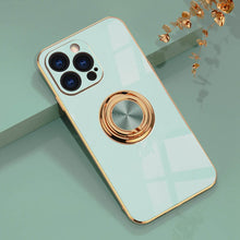 Load image into Gallery viewer, Apple iPhone Case Magnetic Car Ring Anti-fall Protective Cover - yhsmall