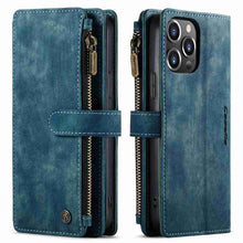 Load image into Gallery viewer, Apple iPhone Wallet Case Multi-function Cover