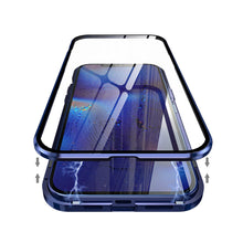 Load image into Gallery viewer, Magnetic Tempered Glass iPhone Case, Display With iPhone