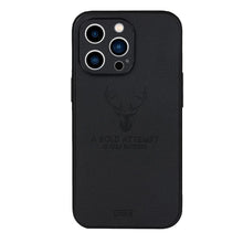 Load image into Gallery viewer, Leather Deer Pattern Case for Apple iPhone Cover