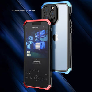 iPhone Metal Glass Case Cover - yhsmall