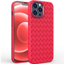 Load image into Gallery viewer, iPhone Case Woven Pattern Cooling Soft TPU Case Cover