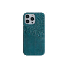 Load image into Gallery viewer, Crocodile Card Holder iPhone Case Cover