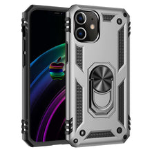 Load image into Gallery viewer, Military Grade With Magnetic Finger Holder Case for Apple iPhone