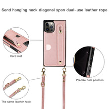 Load image into Gallery viewer, Apple iPhone Waistband With Lanyard Leather Protective Cover