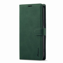 Load image into Gallery viewer, Magnetic Buckle Flip iPhone Case, Green