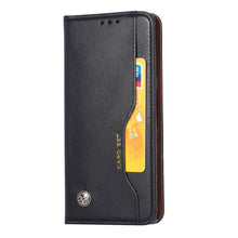 Load image into Gallery viewer, Apple iPhone Leather Case Cover, Black