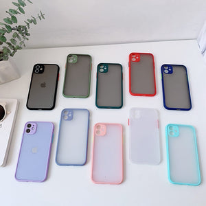 Frosted Skin Feeling iPhone Case, 10 Colors Show