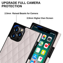 Load image into Gallery viewer, Metal Chain Leather iPhone Case, Camera Close-up