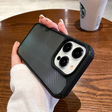 Load image into Gallery viewer, Apple iPhone Case Carbon Fiber Pattern Cover