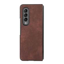 Load image into Gallery viewer, Samsung Galaxy Z Flip Fold Leather Case Cover