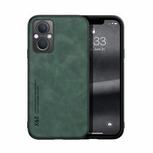 Load image into Gallery viewer, Oppo Case Built-In Magnetic Leather Protective Cover - yhsmall