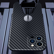 Load image into Gallery viewer, Apple iPhone Case Carbon Fiber Full Protection Hard Cover